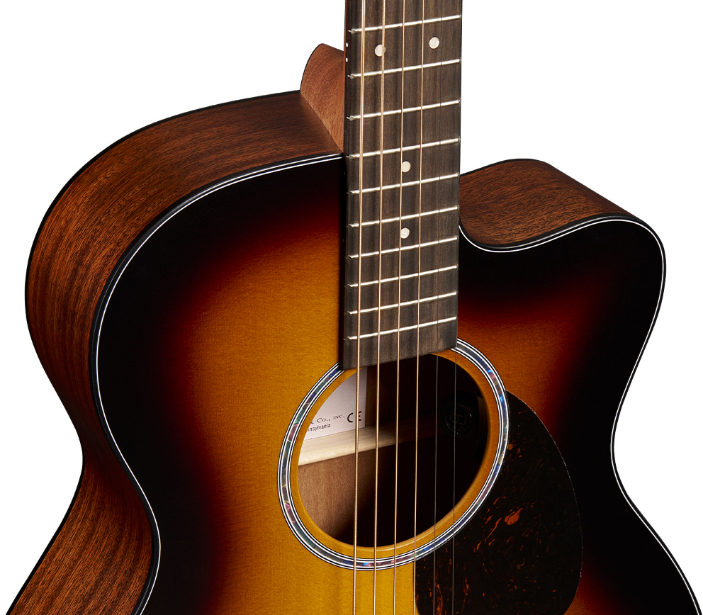 Martin Omc-10e Modern Burst Road Om Cw Epicea Sapele Eb - 1935 Sunburst - Guitare Folk - Variation 2