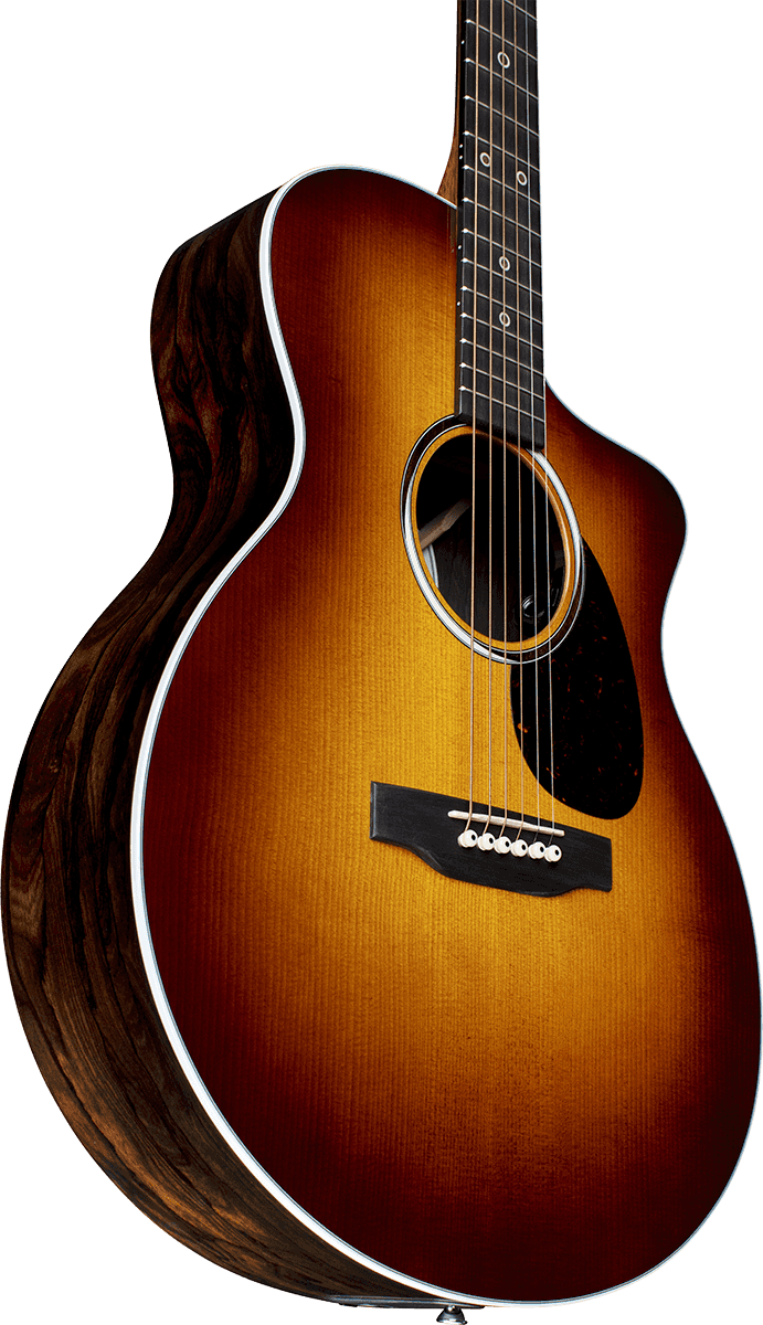 Martin Sc-13e Road Special Om Cw Epicea Ziricote Eb - Burst - Guitare Electro Acoustique - Variation 2