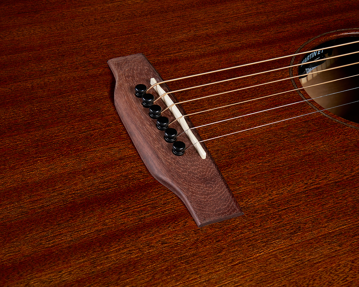 Martin Sc10e Modern Sapele Road S Om Tout Sapele Eb - Dark Mahogany - Guitare Folk - Variation 3