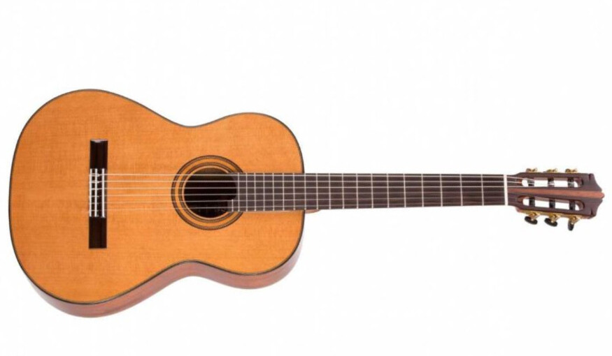 Martinez Mc 118c Standard 4/4 Cedre Acajou Eb +housse - Natural - Guitare Classique Format 4/4 - Main picture