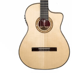 Guitare classique format 4/4 Martinez Crossover MP12-MP +Bag - Natural