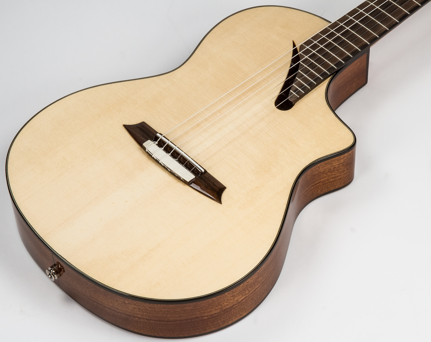 Martinez Ms14m Performer Epicea Acajou Rw +housse - Natural - Guitare Classique Format 4/4 - Variation 1