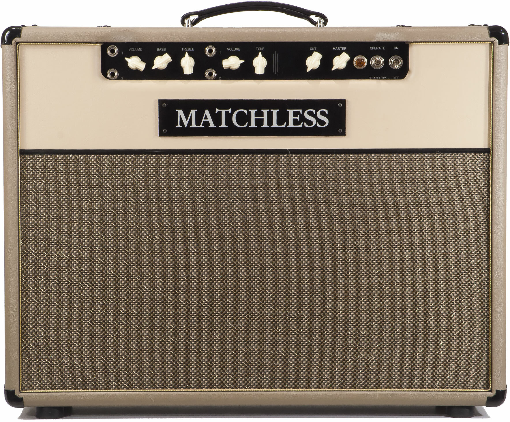 Matchless Dc-30 30w 2x12 Cappuccino/gold - Ampli Guitare Électrique Combo - Main picture