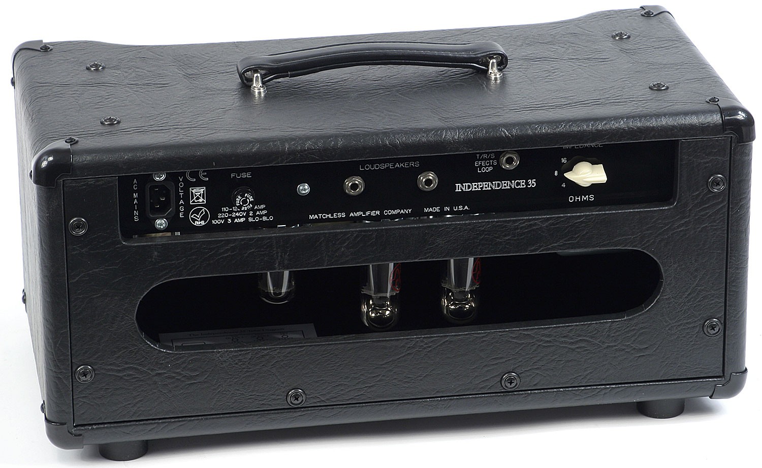 Matchless Independance 35 Head 35w Black - Ampli Guitare Électrique TÊte / PÉdale - Variation 1