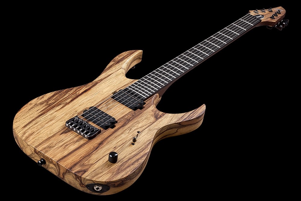 Mayones Guitars Duvell Bl 6 2h Seymour Duncan Ht Eb - Natural Korina - Guitare Électrique MÉtal - Variation 2