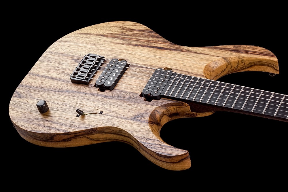 Mayones Guitars Duvell Bl 6 2h Seymour Duncan Ht Eb - Natural Korina - Guitare Électrique MÉtal - Variation 3