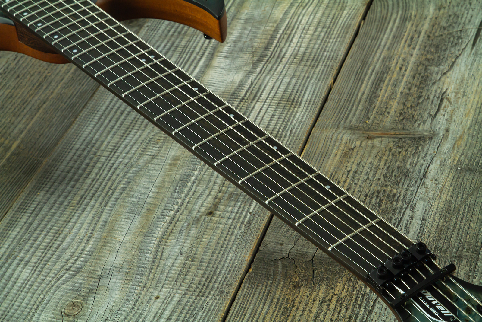Mayones Guitars Duvell Elite Pro 7c Baryton 2h Velvetrone Fr Eb #df2511178 - Matt Ice Dragon - Guitare Électrique Baryton - Variation 6