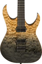 Guitare électrique métal Mayones guitars Duvell Elite 6 #DF2106528 - Natural & graphite
