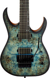 Guitare électrique baryton Mayones guitars Duvell Elite Pro 7 #DF2511178 (7-String, Baritone) - Matt Ice Dragon