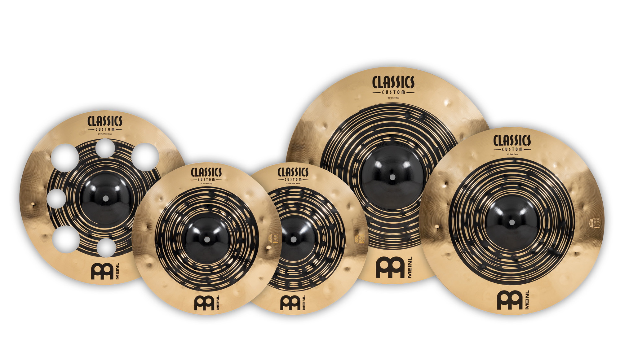 Meinl Classic Custom Dual Set - Pack Cymbales - Variation 1