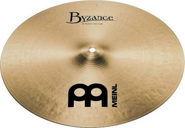 Meinl Byzance Crash 18 Medium - 18 Pouces - Cymbale Crash - Main picture