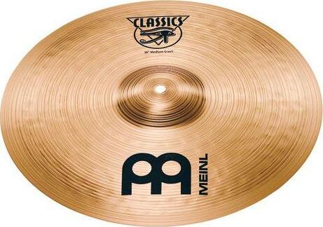 Meinl Classic Crash 16 Medium - 16 Pouces - Cymbale Crash - Main picture