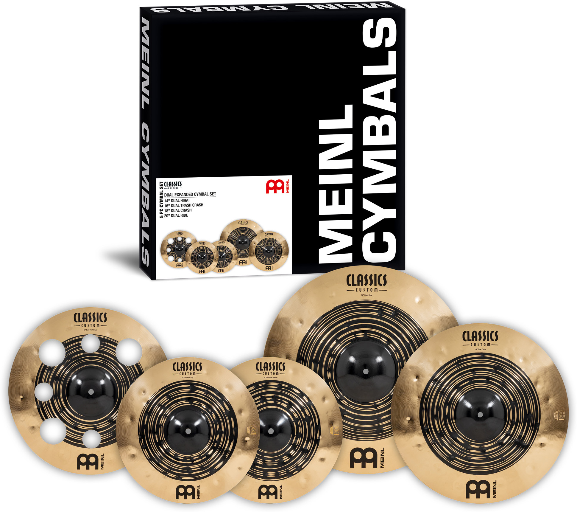 Meinl Classic Custom Dual Set - Pack Cymbales - Main picture