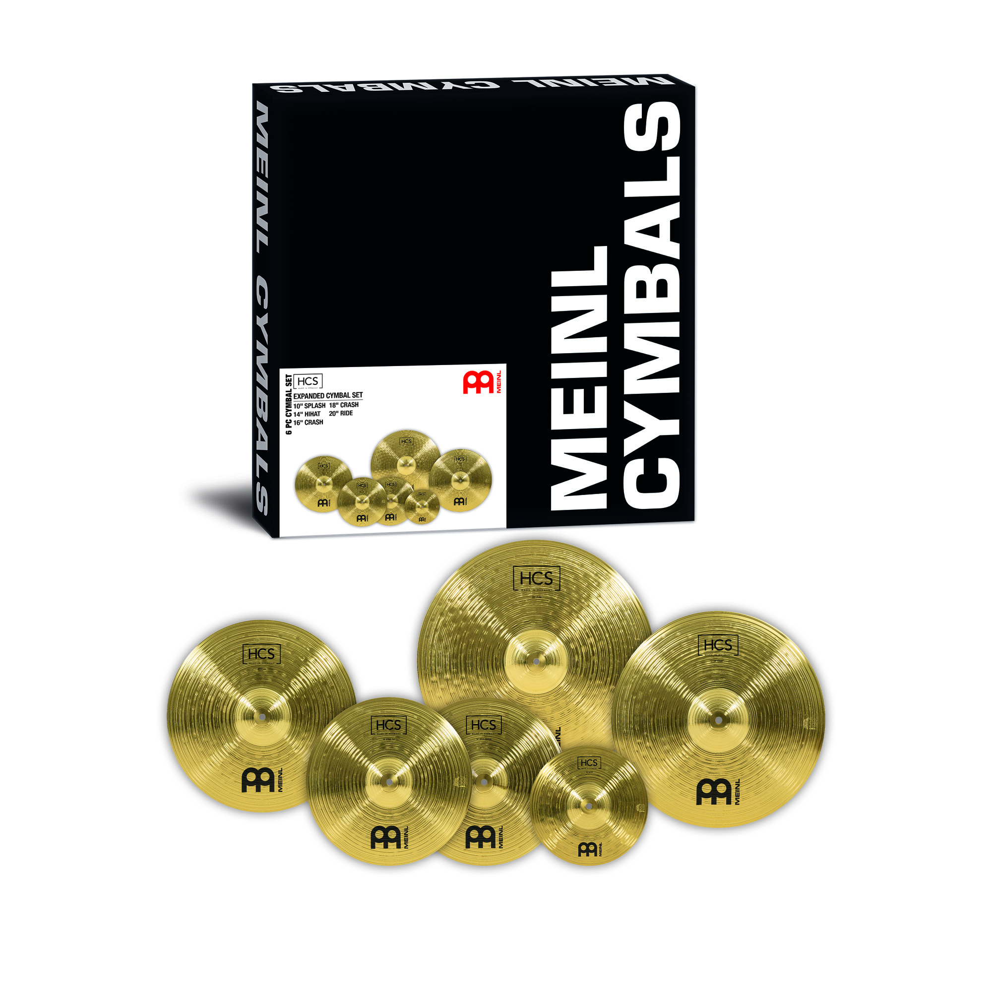 Meinl Hcs-cs2 Hcsexpended Pack - Pack Cymbales - Variation 1