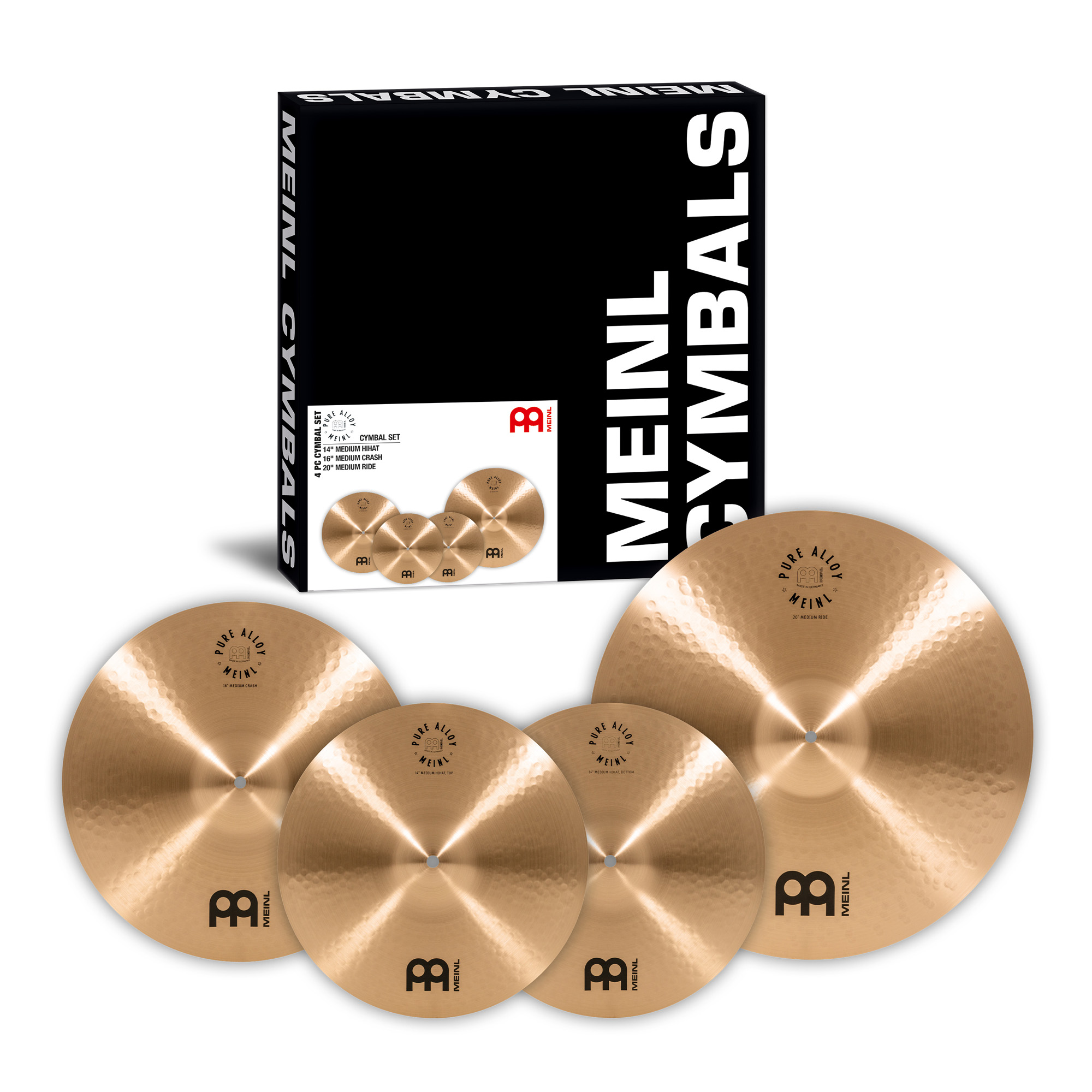 Meinl Pure Alloy Set - Pack Cymbales - Variation 1