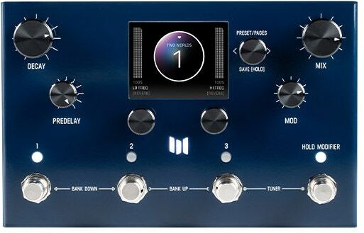 Meris Mercuryx - PÉdale Reverb / Delay / Echo - Main picture