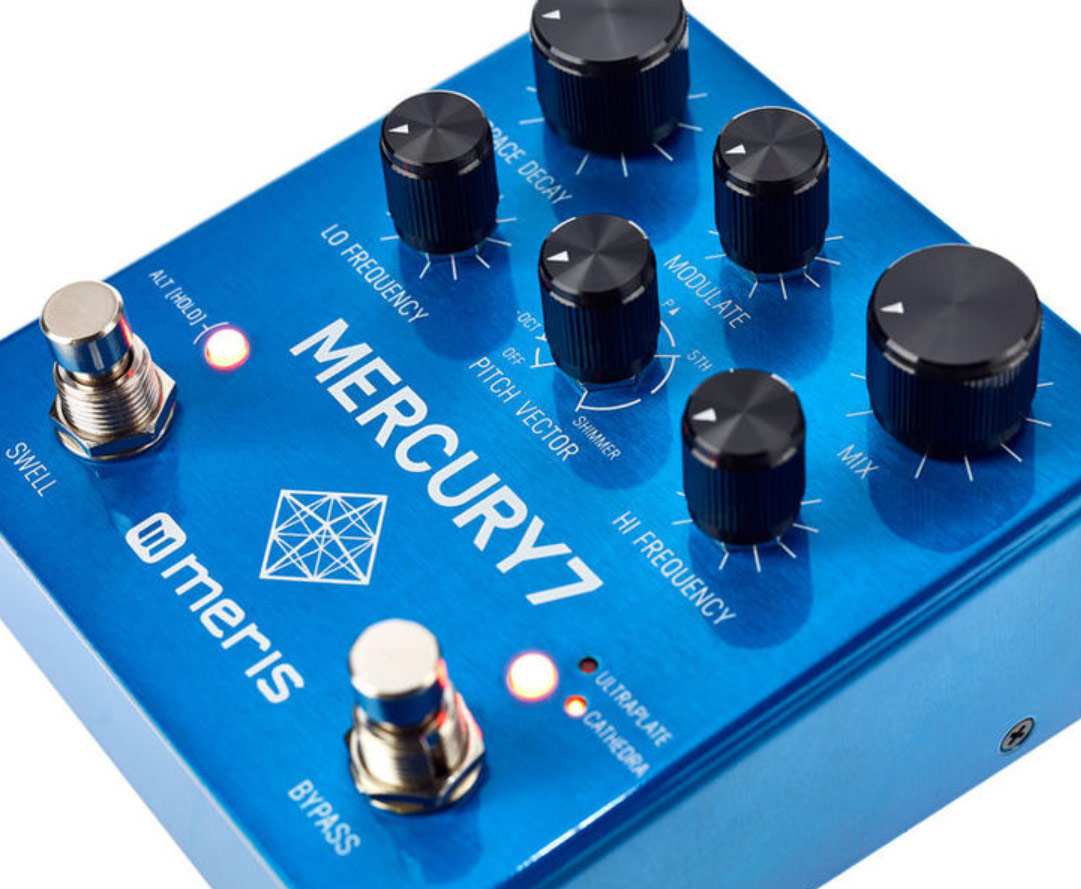 Meris Mercury 7 Reverb Pedal - PÉdale Reverb / Delay / Echo - Variation 1