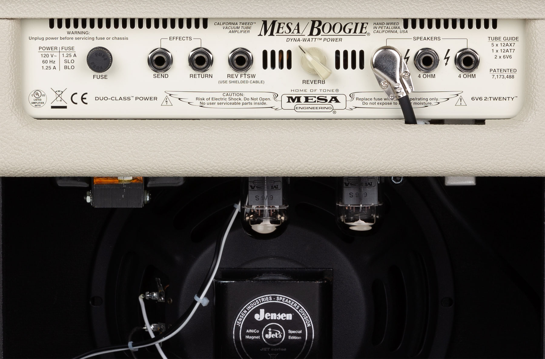 Mesa Boogie California Tweed 6v6 2:20 1x12 Combo 1/10/20w - Ampli Guitare Électrique Combo - Variation 2