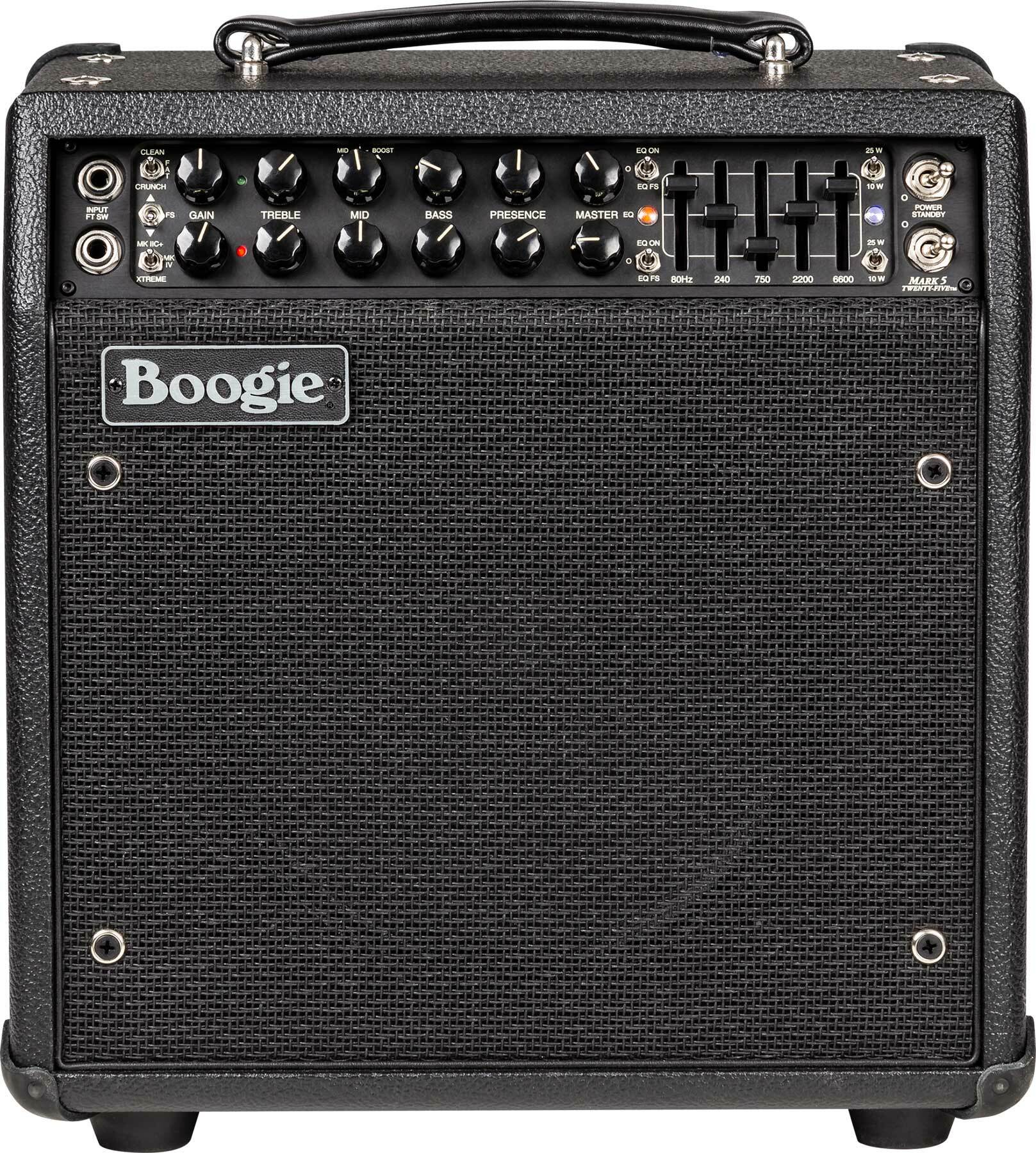 Mesa Boogie Mark Five 25 1x10 Combo 10/25w El84 Black Bronco - Ampli Guitare Électrique TÊte / PÉdale - Main picture