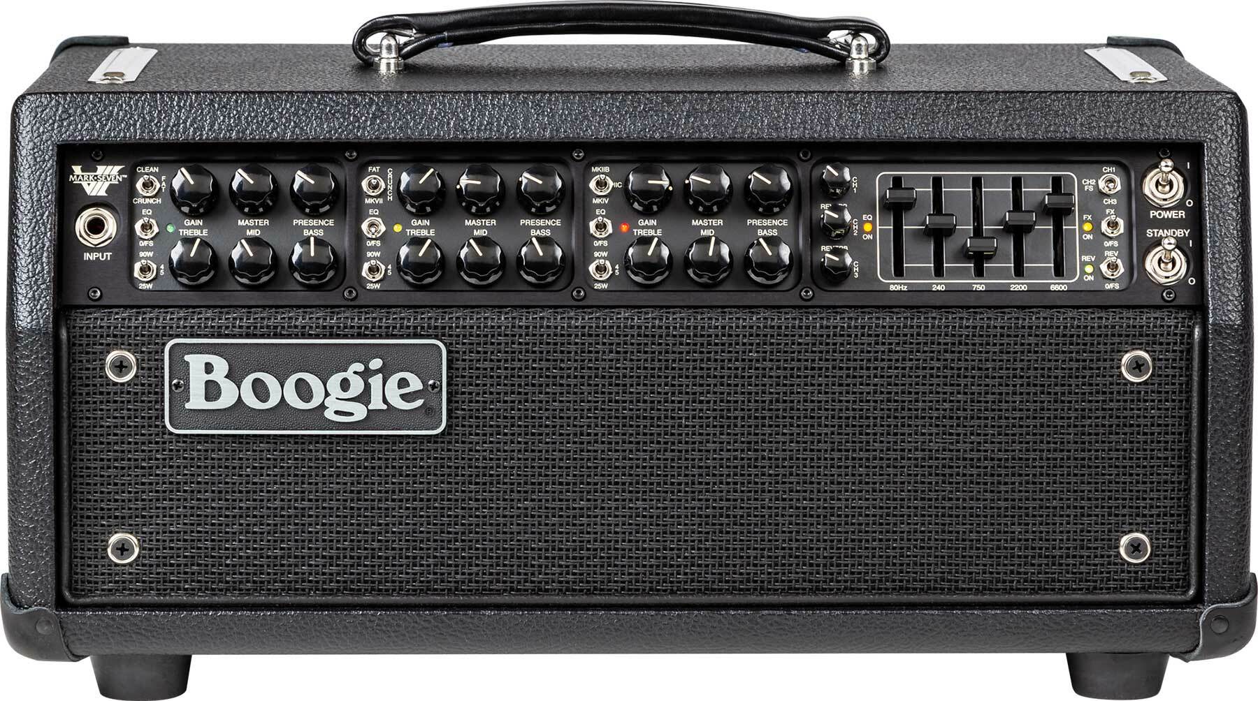 Mesa Boogie Mark Vii Head 25/45/90w 6l6 Black - Ampli Guitare Électrique TÊte / PÉdale - Main picture