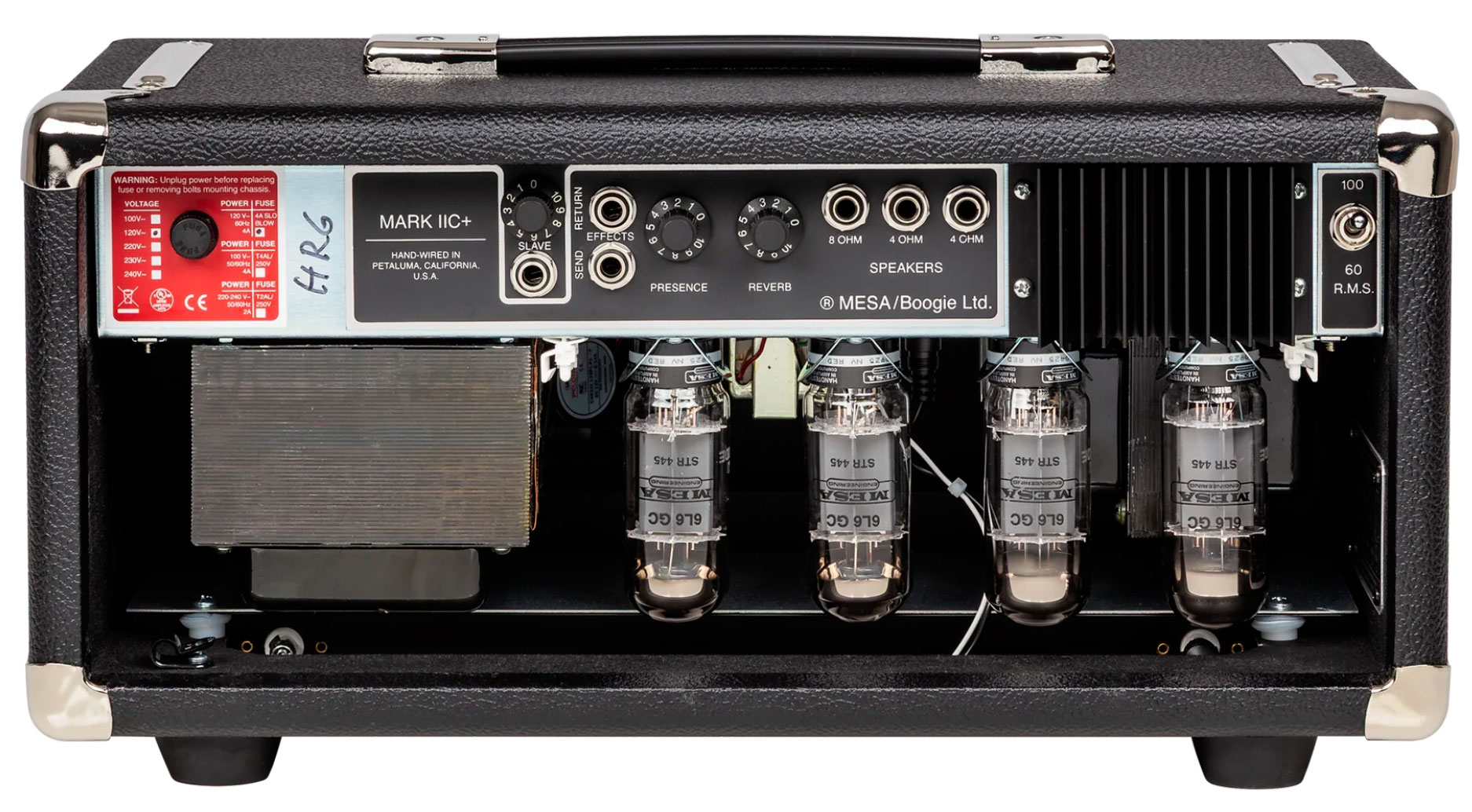 Mesa Boogie Mark Iic+ Hrg Head 60/100w 6l6 - Ampli Guitare Électrique TÊte / PÉdale - Variation 1