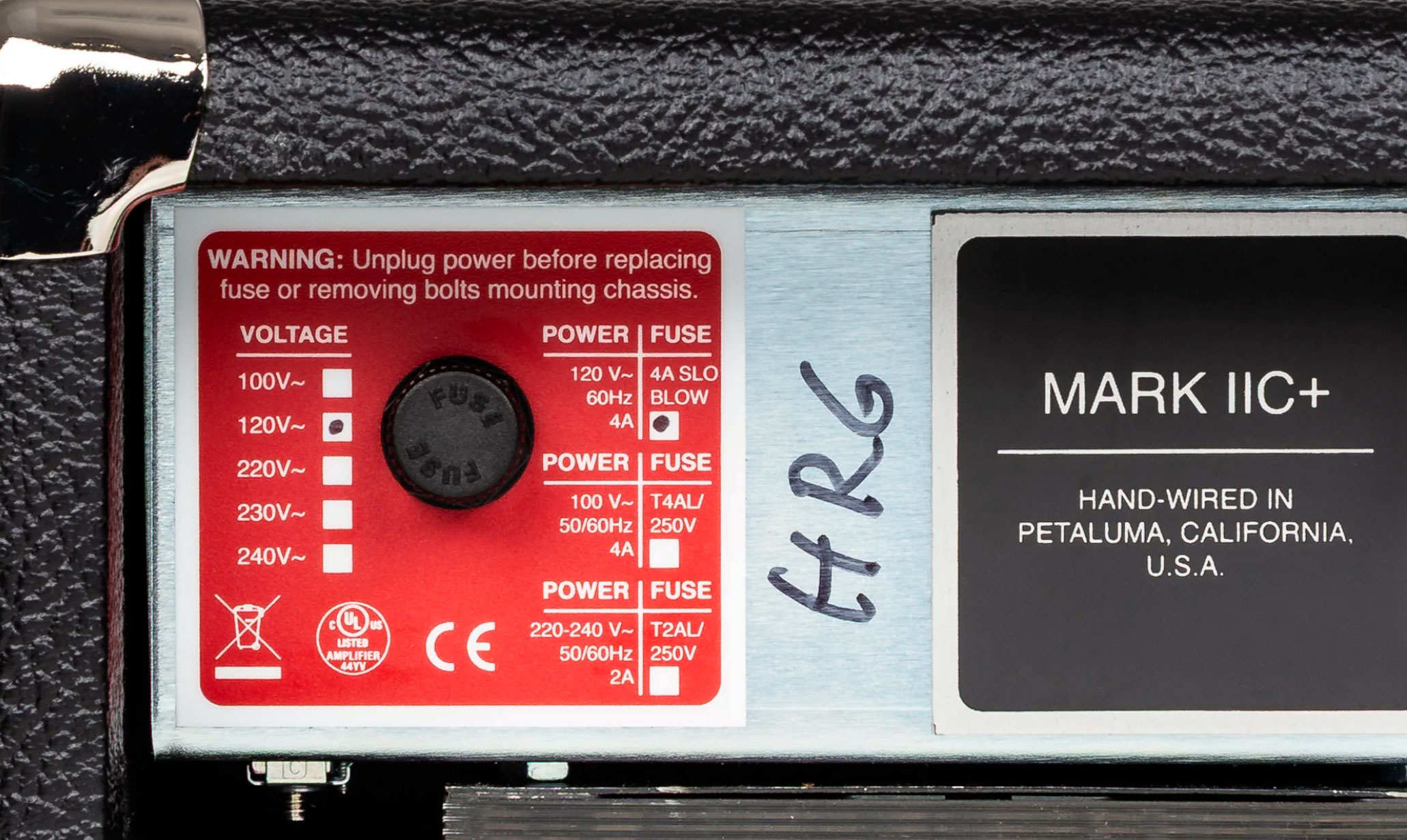 Mesa Boogie Mark Iic+ Hrg Head 60/100w 6l6 - Ampli Guitare Électrique TÊte / PÉdale - Variation 2