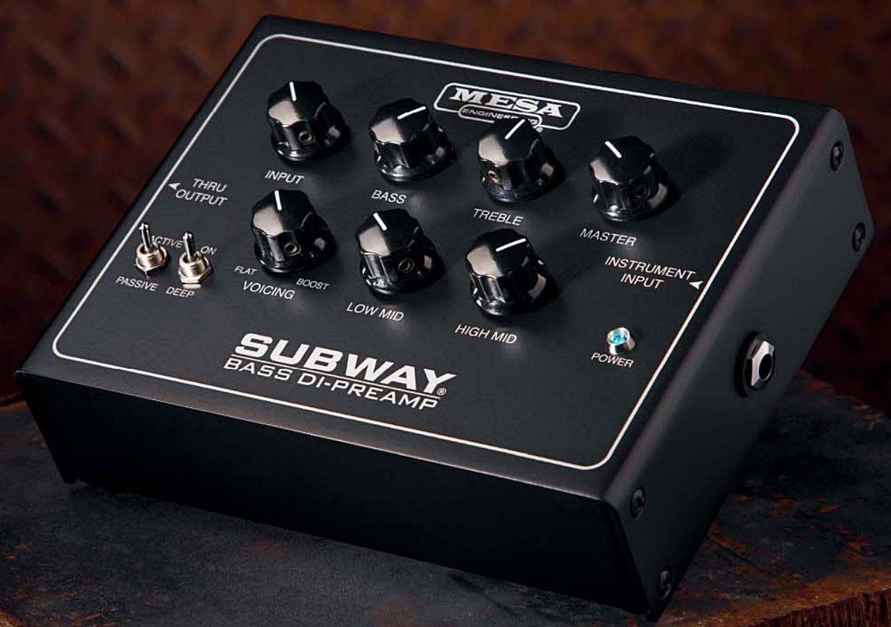 Preampli basse Mesa boogie Subway Bass DIPreamp