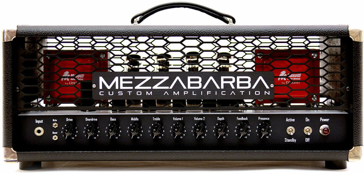 Mezzabarba M Zero Overdrive Head 100w - Ampli Guitare Électrique TÊte / PÉdale - Main picture