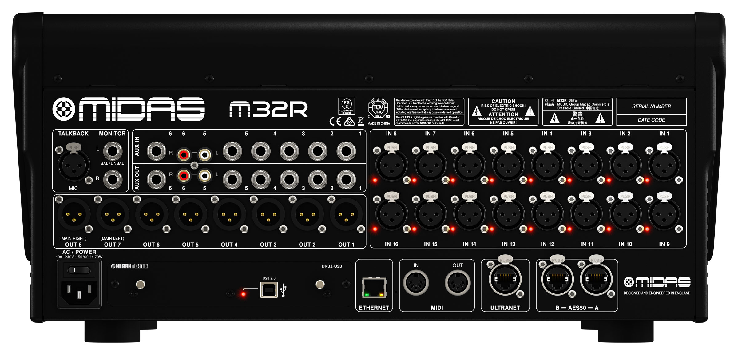 Midas M32r-live - Table De Mixage NumÉrique - Variation 2