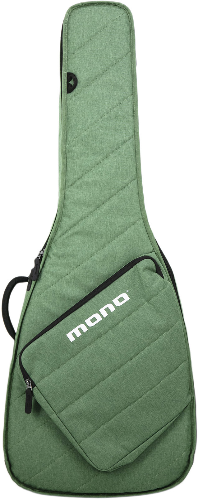 Mono M80 Sleeve V2 Guitare Dreadnought Vert - Housse Guitare Électrique - Main picture