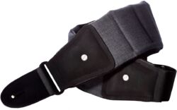 Sangle courroie Mono Sangle Guitare Betty Courte Grise