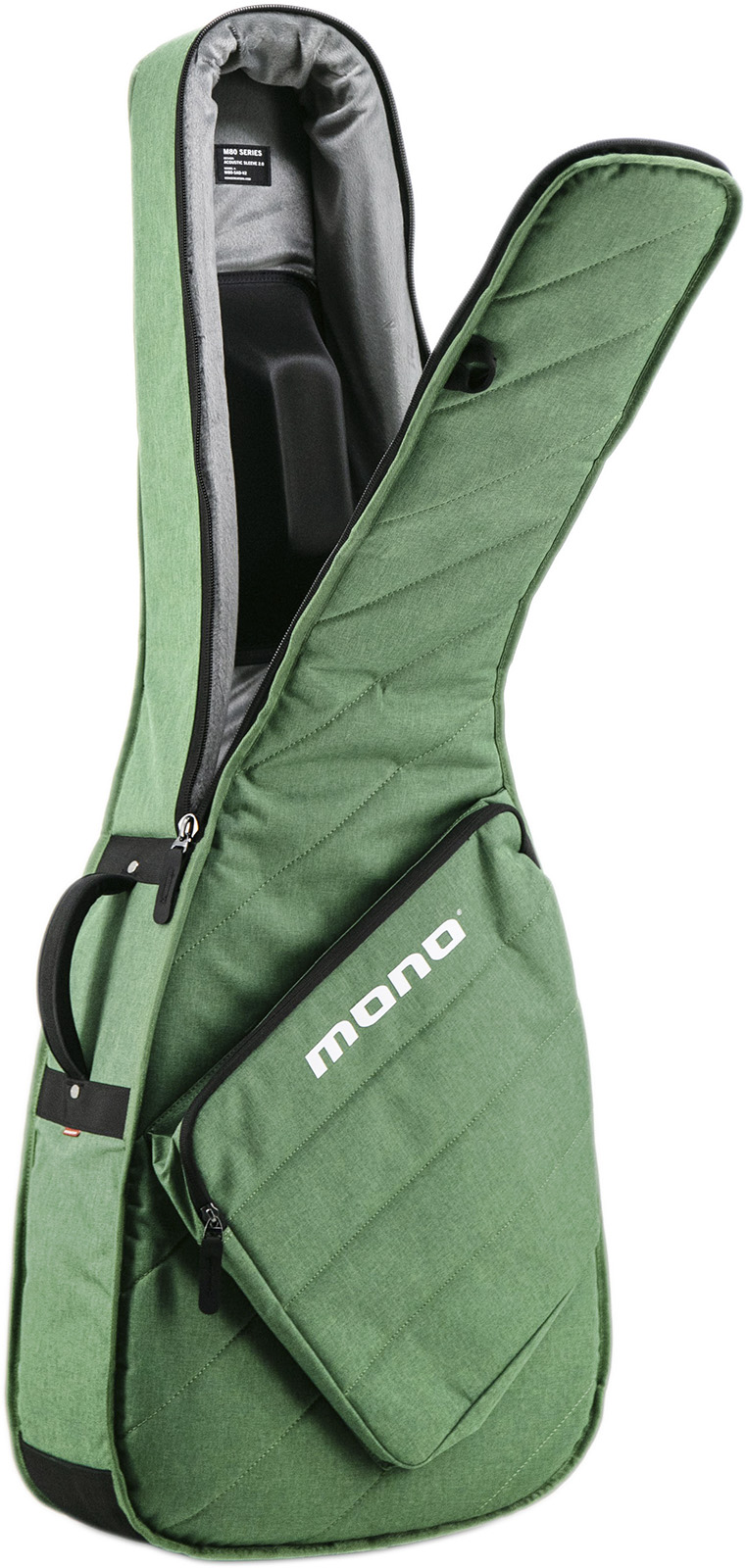 Mono M80 Sleeve V2 Guitare Dreadnought Vert - Housse Guitare Électrique - Variation 4