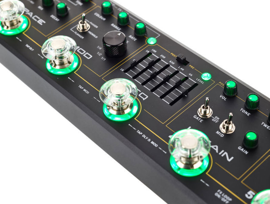 Mooer Black Truck Hi-gain Guitar Multi Effects - Multi Effet Guitare Électrique - Variation 2