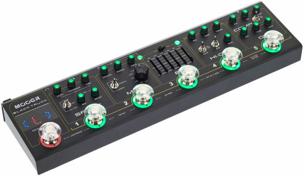 Mooer Black Truck Hi-gain Guitar Multi Effects - Multi Effet Guitare Électrique - Main picture