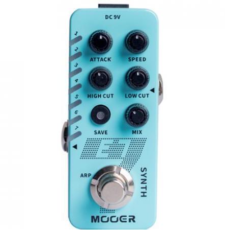 Pédale synthétiseur guitare Mooer E7 SYNTH