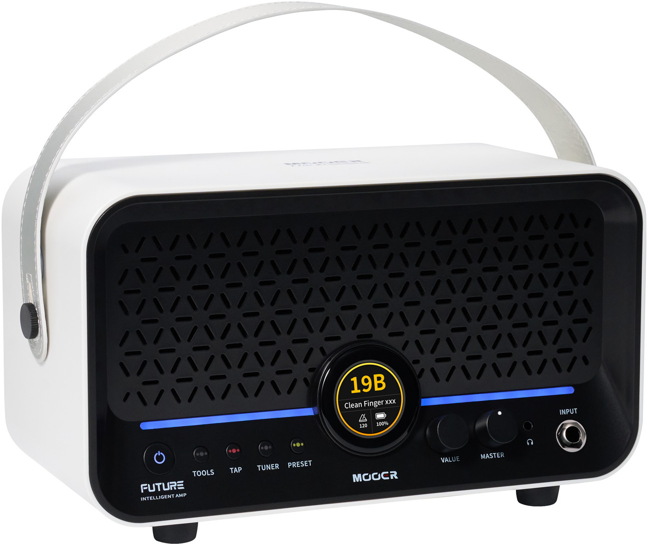 Mooer F15i Li 15w 2x2 Whte - Ampli Guitare Électrique Combo - Main picture