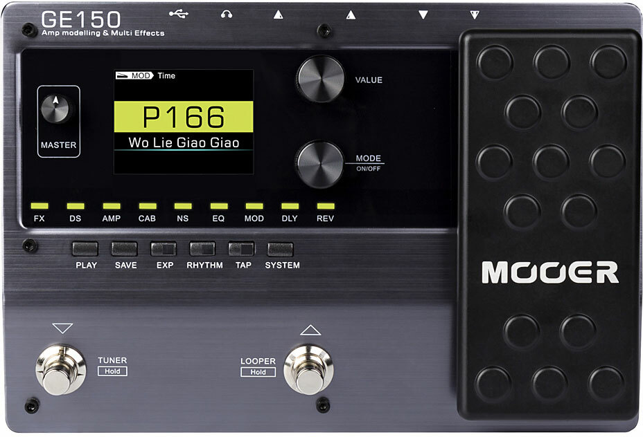 Mooer Ge150 Amp Modelling & Synth & Multi Effects - Simulation ModÉlisation Ampli Guitare - Main picture