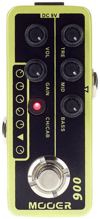 Mooer Micro Preamp 006 Classic Deluxe Fender Blues Deluxe - Preampli Électrique - Main picture