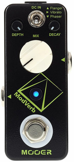 Mooer Modverb - PÉdale Chorus / Flanger / Phaser / Tremolo - Main picture