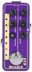 MOOER MICRO PREAMP 019 UK GOLD FX