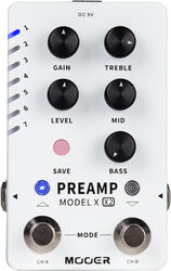 Preampli électrique Mooer Preamp Model X2