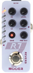 Pédale reverb / delay / echo Mooer R7 Reverb