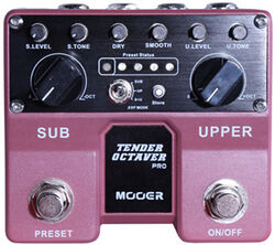 Pédale harmoniseur Mooer Tender Octaver Pro