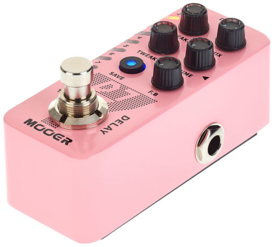 Mooer D7 Delay - PÉdale Reverb / Delay / Echo - Variation 1