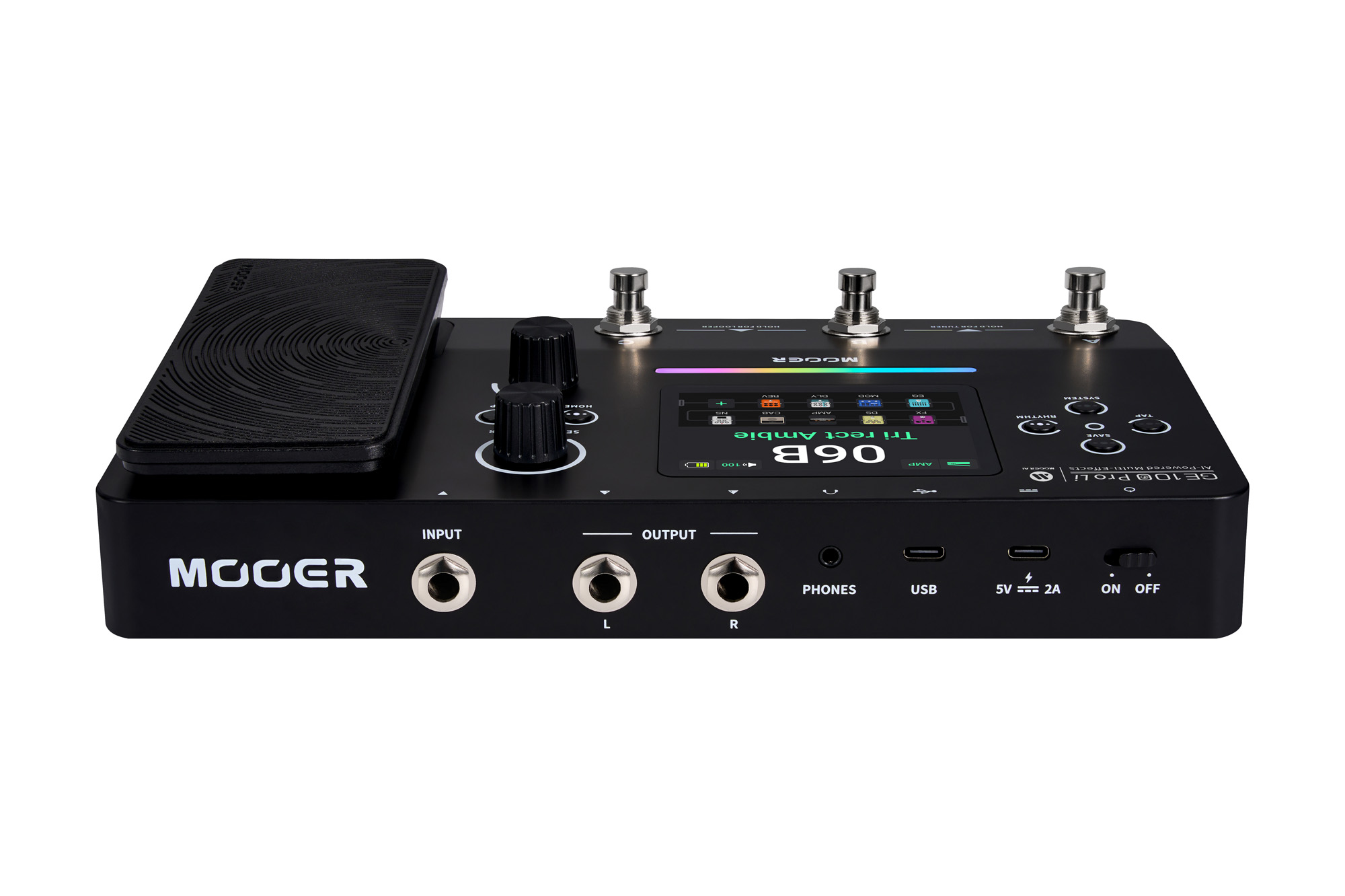 Mooer Ge100 Pro Li - Multi Effet Guitare Électrique - Variation 1