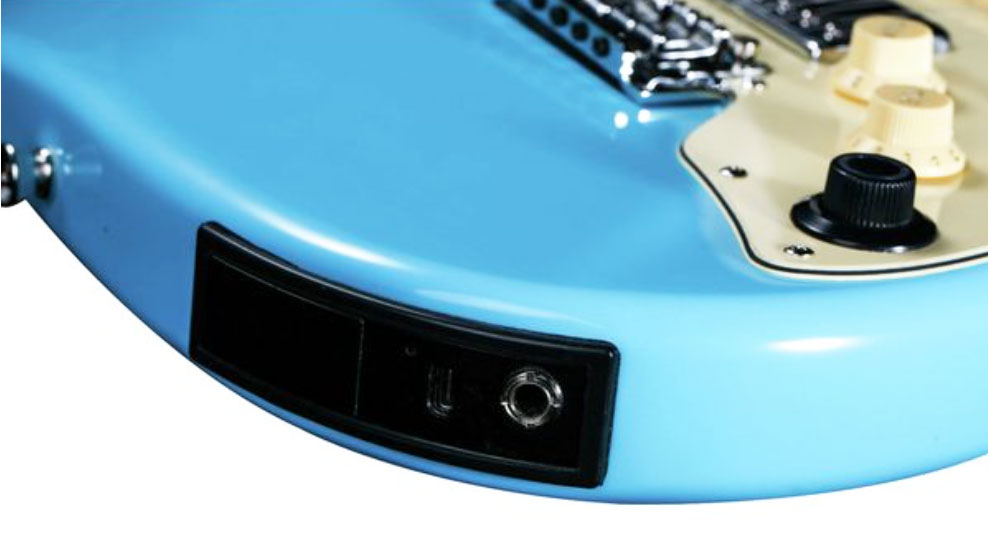 Mooer Gtrs S801 Hss Trem Mn - Sonic Blue - Guitare Électrique ModÉlisation & Midi - Variation 3