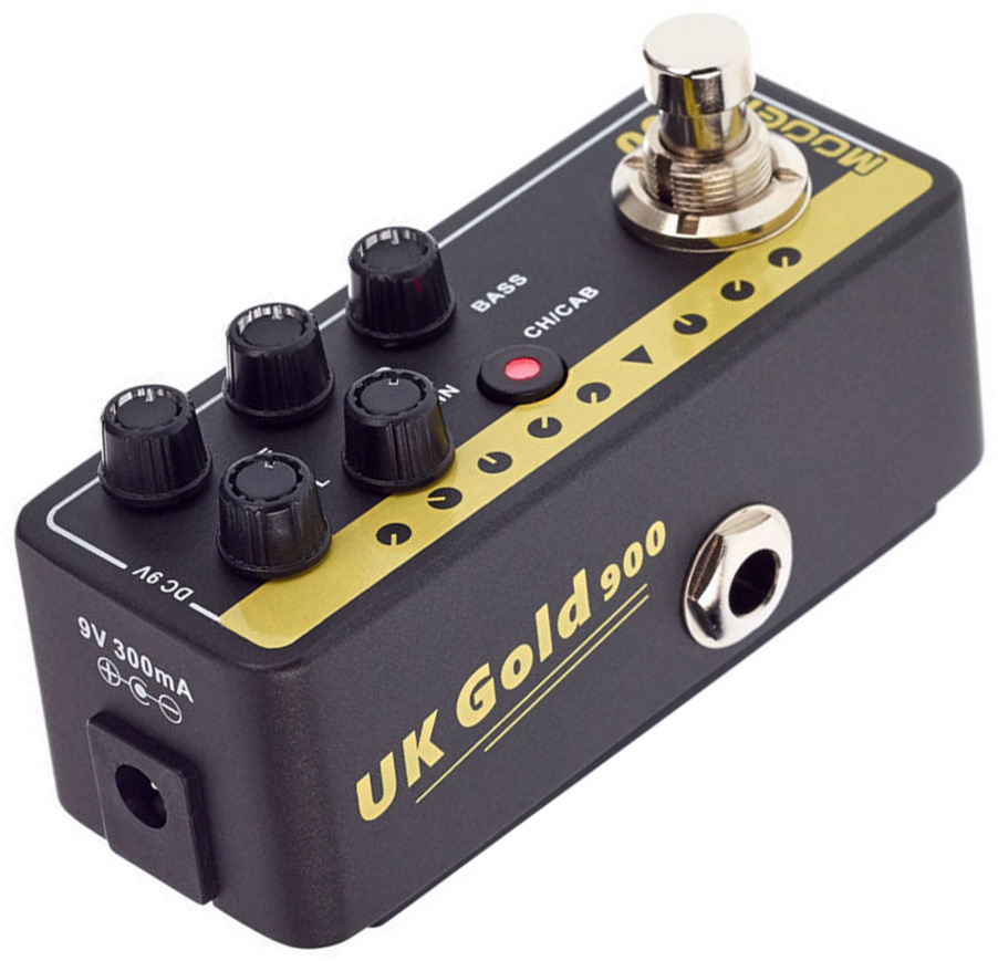 Mooer Micro Preamp 002 Uk Gold 900 Marshall Jcm900 - Preampli Électrique - Variation 3