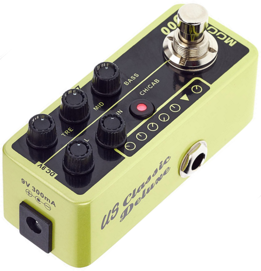 Mooer Micro Preamp 006 Classic Deluxe Fender Blues Deluxe - Preampli Électrique - Variation 3