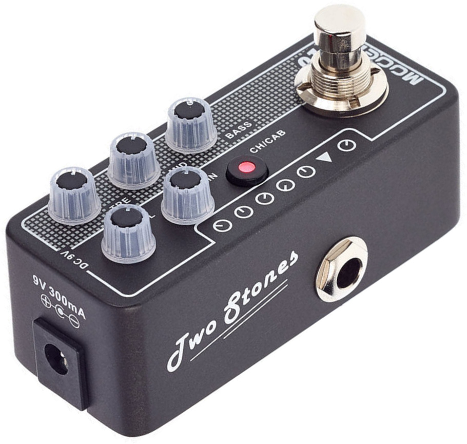 Mooer Micro Preamp 010 Two Stones Tworock Coral - Preampli Électrique - Variation 1