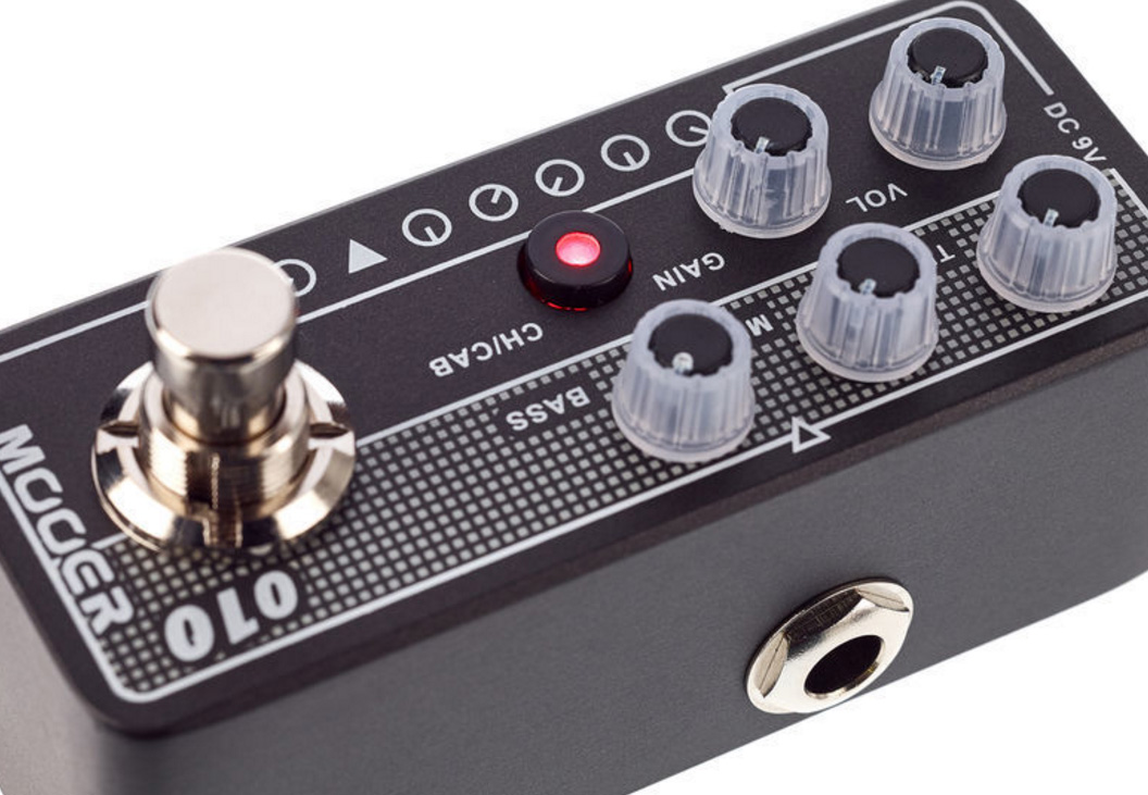 Mooer Micro Preamp 010 Two Stones Tworock Coral - Preampli Électrique - Variation 2